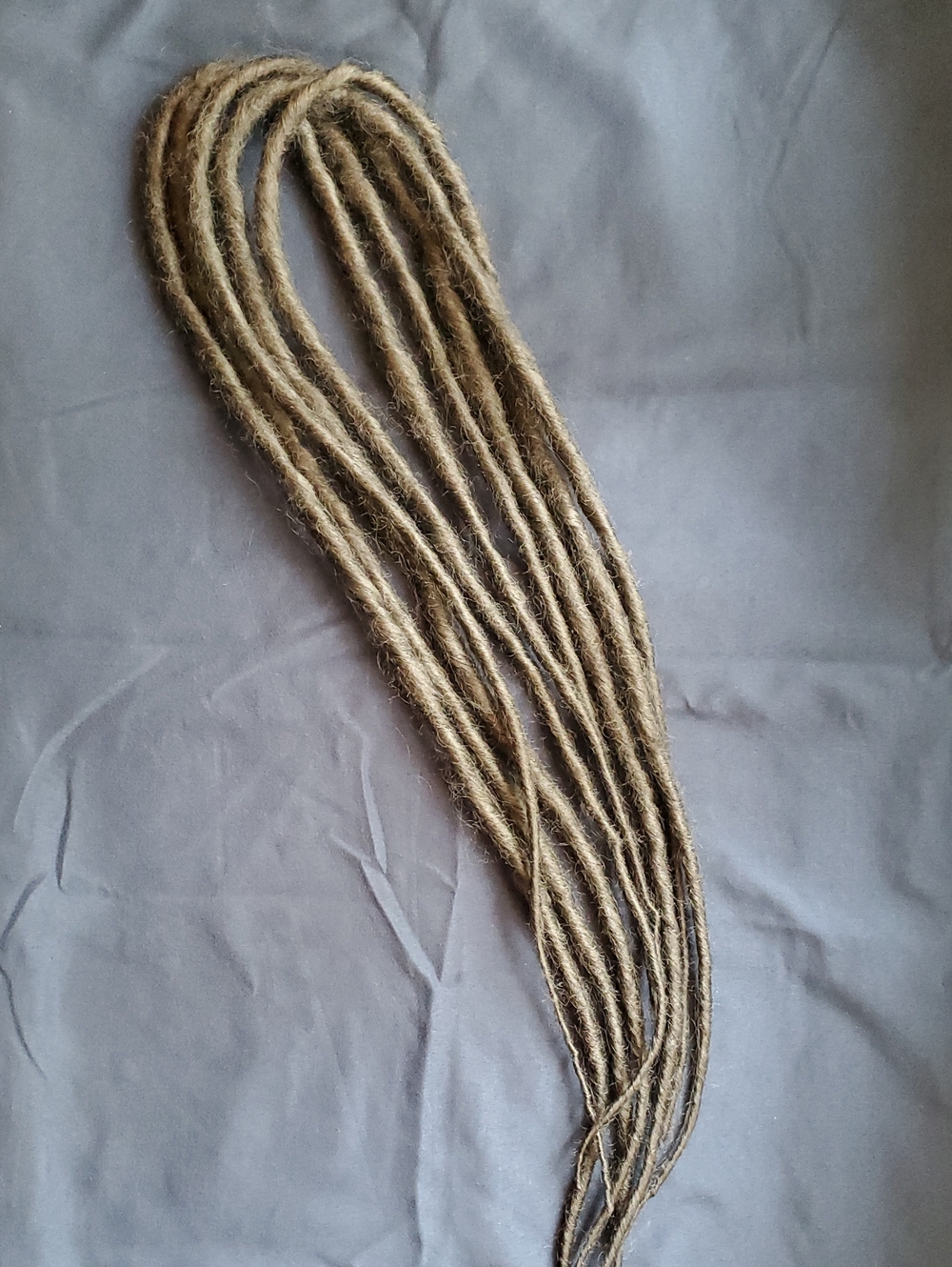 Dreadfull Hippie Braid-In Dreadlocks - Dark Gray - Pack Of 5